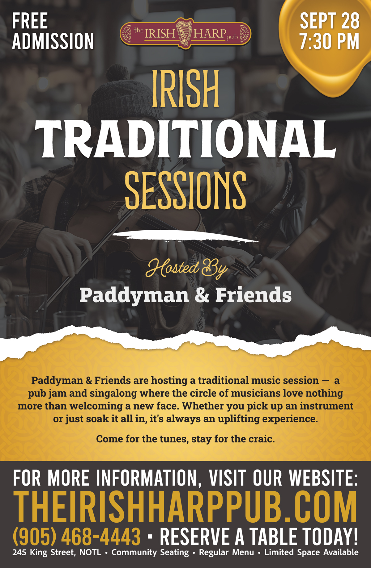 Irish Traditional Sessions