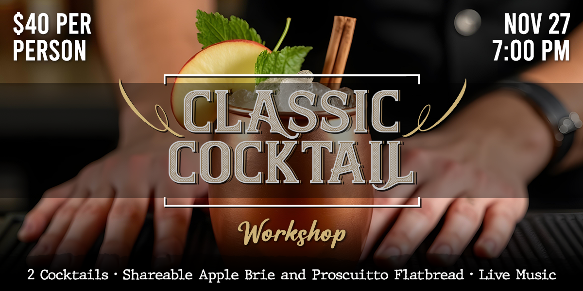 Classic Cocktail Workshop